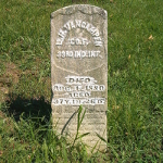 Lewis H. Vancampen's gravestone