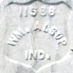 William Alsop's gravestone