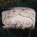 William H. Bigham's gravestone