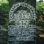 William McClurkin's gravestone