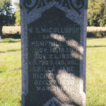 William S. McCullough's gravestone