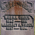William Virden's gravestone