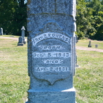 Benjamin F. Owens' gravestone