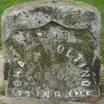 Charles Nolting's gravestone