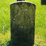 David Fisher's gravestone