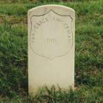 Frederick Angerman's gravestone