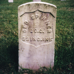 George Spinner's gravestone