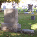 Henry Meyer's gravestone