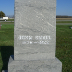 John A. Small's gravestone