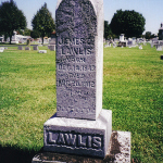 James C. Lawlis' gravestone