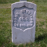 John Studivant's gravestone