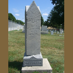 Lewis J. Needham's gravestone