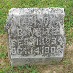 Madison B. White's gravestone