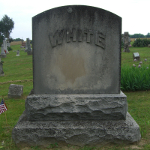 Madison B. White's gravestone