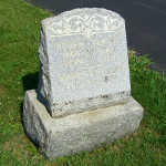 Robert Elkins' gravestone