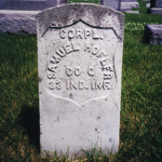 Samuel Hodler's gravestone