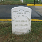 Samuel M. Betts' gravestone