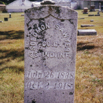 Solomon Sawyer's gravestone