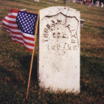 Thomas J. Whalen's gravestone