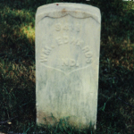 William Edwards' gravestone