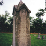 Blevin Asher's gravestone