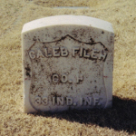 Caleb Filer's gravestone