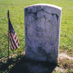 Charles Gill's gravestone