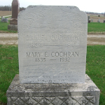 Daniel Cochran's gravestone