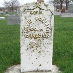David Collier's gravestone