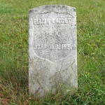 Elijah Knight's gravestone