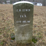 Francis M. Bowen's gravestone