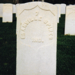 Granville Spiers' gravestone