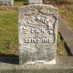 Henry C. Brewer's gravestone