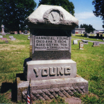 Hannibal Young's gravestone