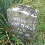 Isaac J. Weaver's gravestone