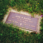 Jesse B. Burpo's gravestone