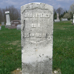 John Byrnes' gravestone