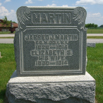 Jarred J. Martin's gravestone