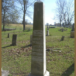 James Steers' gravestone