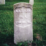 Martin A.H. Plain's gravestone