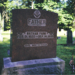 Nathan L. Farr's gravestone