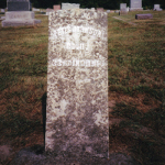 Peter Johnson's gravestone