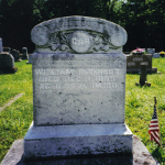 William Burkhart's gravestone