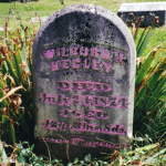 Wilburn H. Kegley's gravestone