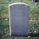 Andrew D. Alexander's gravestone