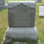 Alfred Underhill's gravestone