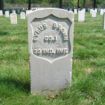 Cyrus Brown's gravestone