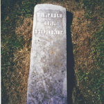 Charles R. Phole's gravestone