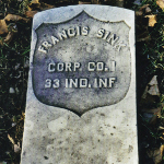 Francis C. Sink's gravestone