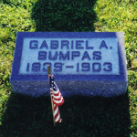 Gabriel A. Bumpass's gravestone